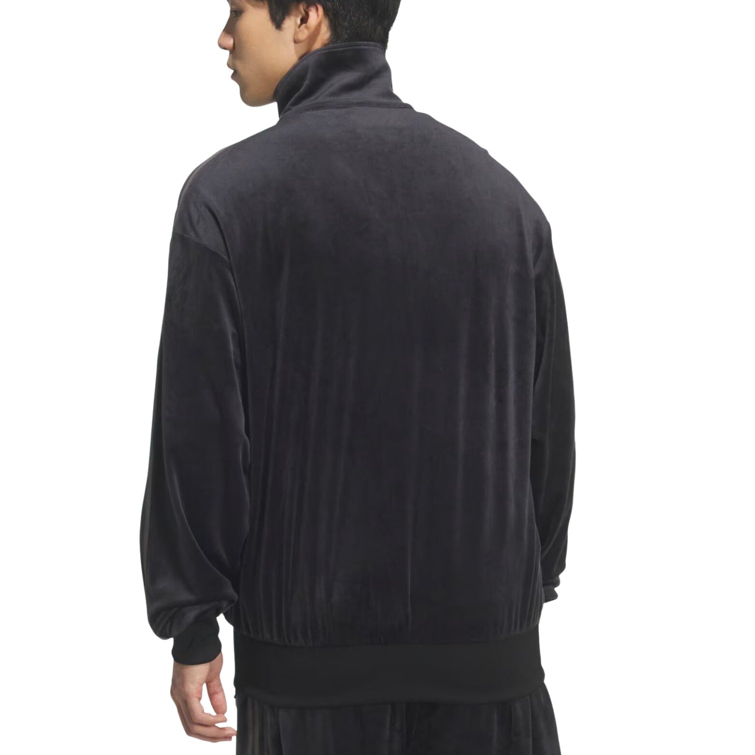 Спортивная куртка Adidas Firebird Velour Track Top 'Black' — фото 3