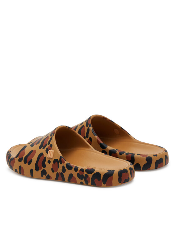 Шлепанцы Mini Melissa Free Print Slide Inf 35936 Melissa, коричневый — фото 3