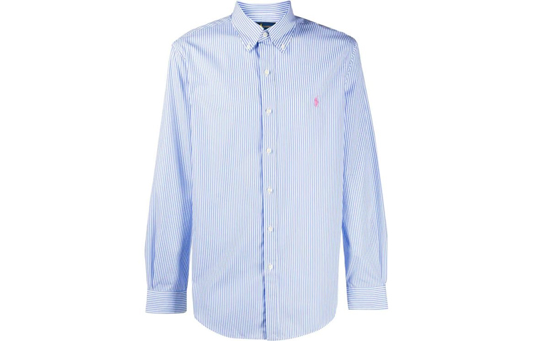 

Футболка поло мужская синяя Polo Ralph Lauren