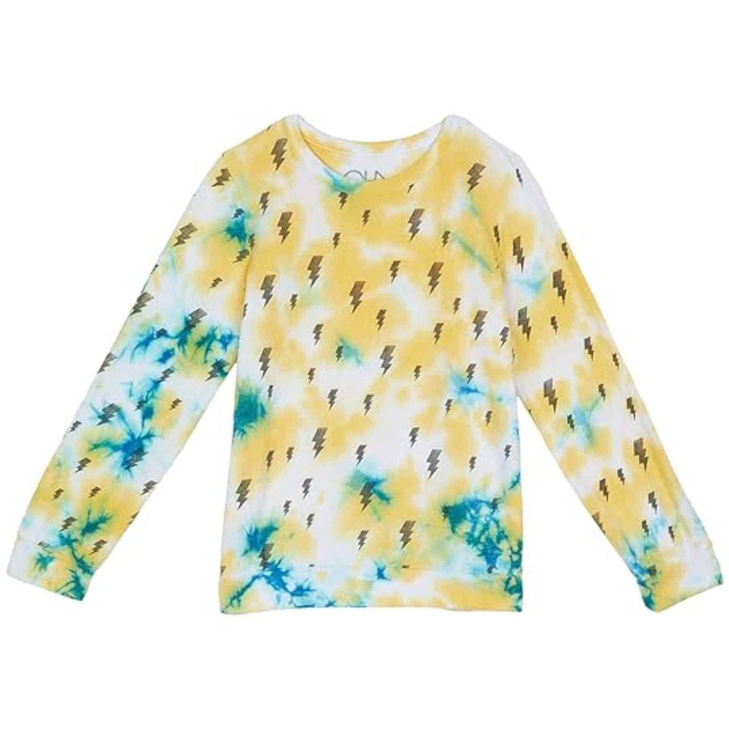 

Детский топ Chaser Recycled Bliss, белый, с графическим принтом, вязаный, с длинными рукавами, RED504