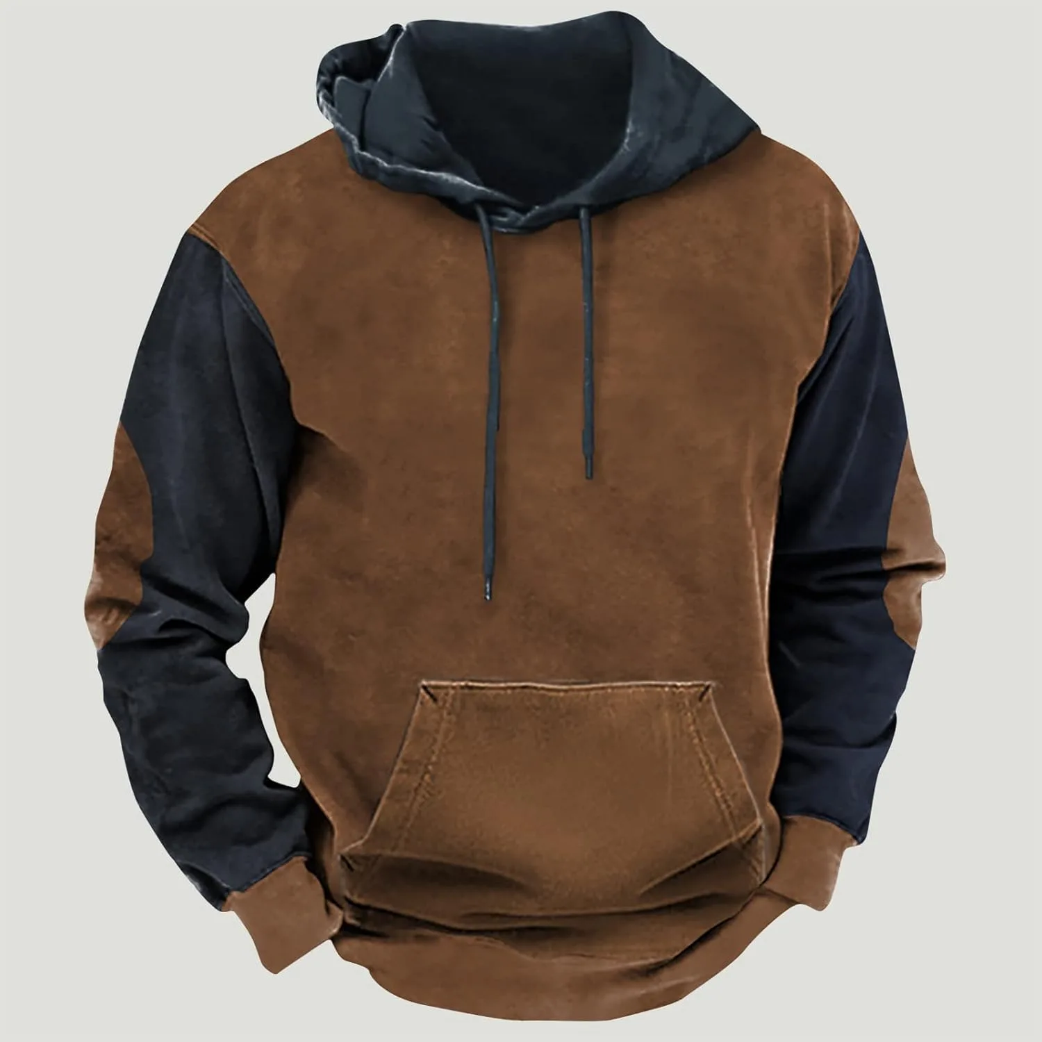 

Мужская флисовая толстовка с капюшоном Solid Color