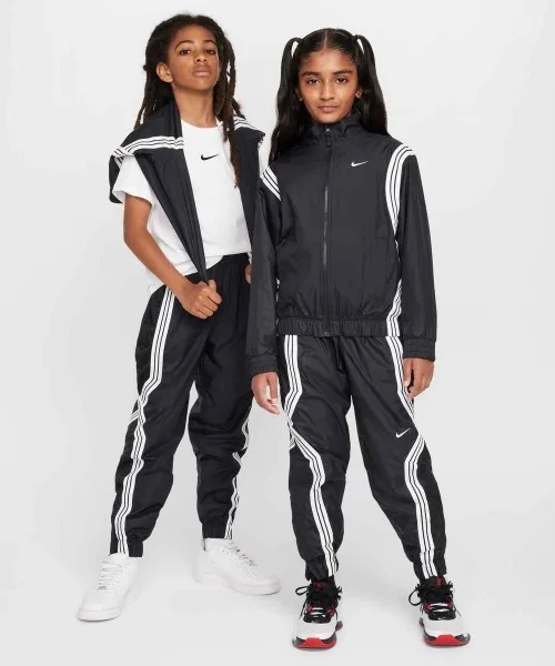 Детские штаны с защитой от загрязнений Nike K NK RPL CROSSOVER PANT FZ5237-010 чёрные — фото 3