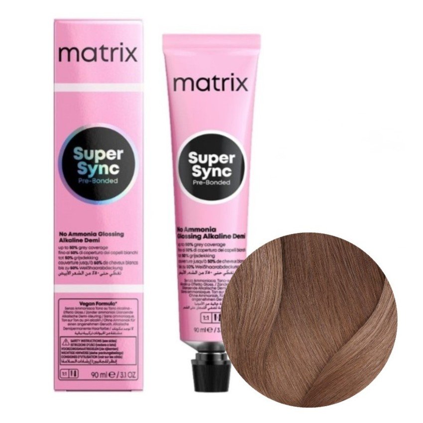 

Тонер для волос MATRIX SUPER SYNC 8NN - Светло-русый натуральный усиленный - 90 мл