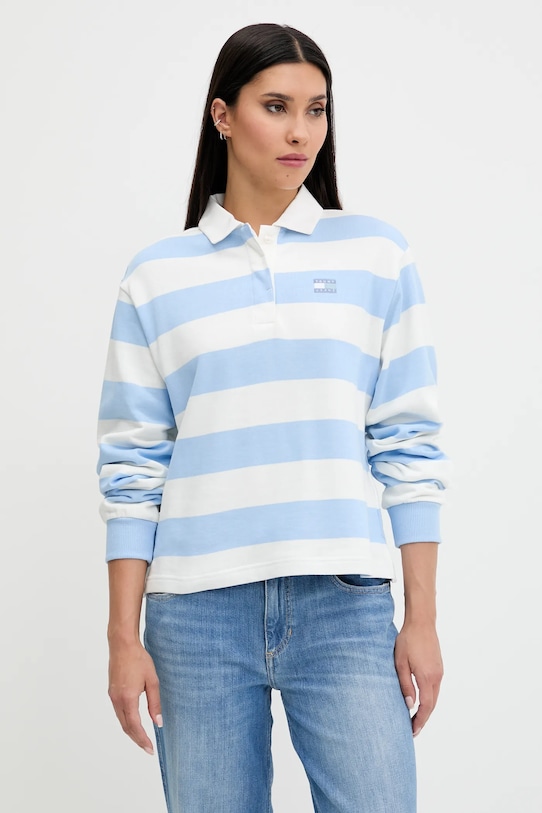 

Хлопковая толстовка Tommy Jeans, синий