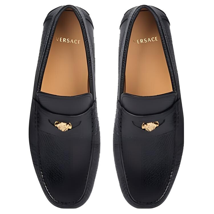 

Мужские повседневные мужские низкие черные Versace