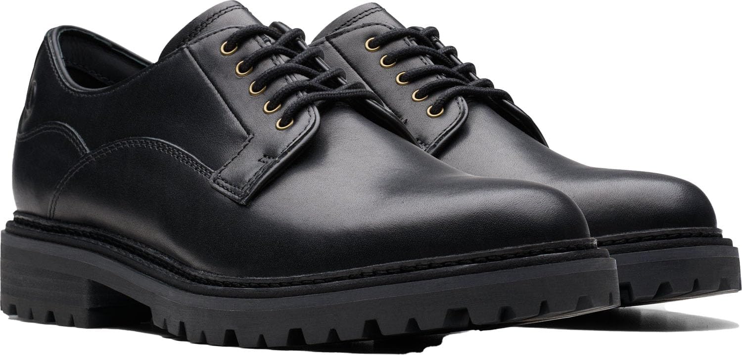 Мужские оксфорды Clarks Clarkridge Lo, черный — фото 4