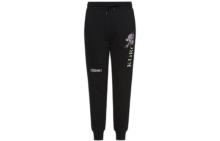 

Повседневные брюки женские черные Evisu, черный