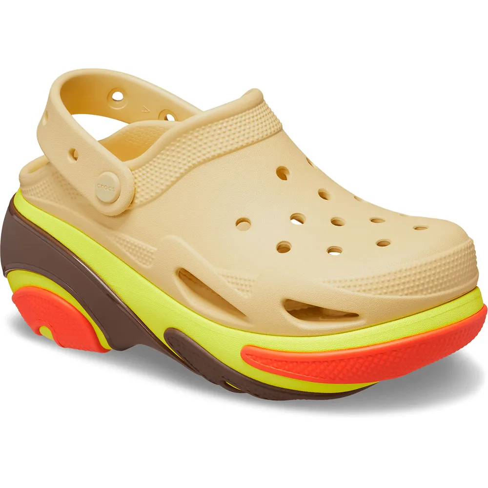 

Сабо Crocs Bubble Crush, бежевый