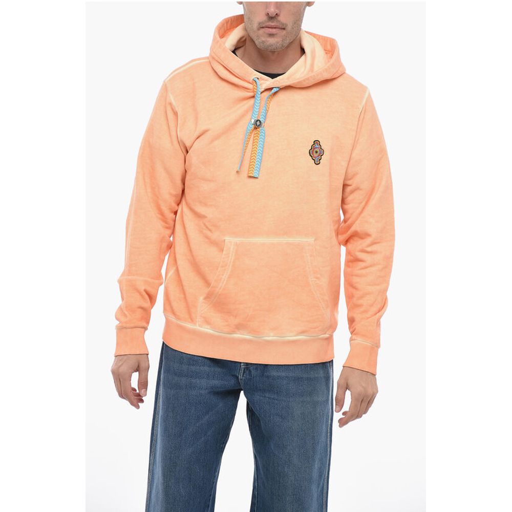

Толстовка с капюшоном SUNSET с вышитым логотипом Marcelo Burlon, Orange