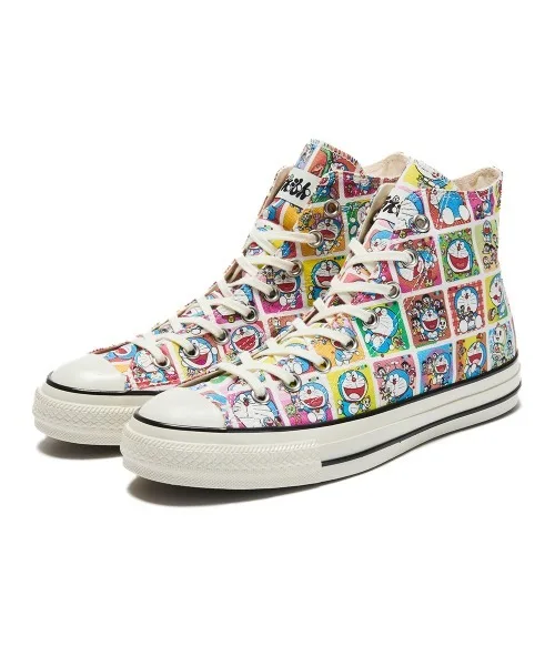 Унисекс высокие кеды с принтом DORAEMON ALL STAR AGED TC HI CONVERSE разноцветные