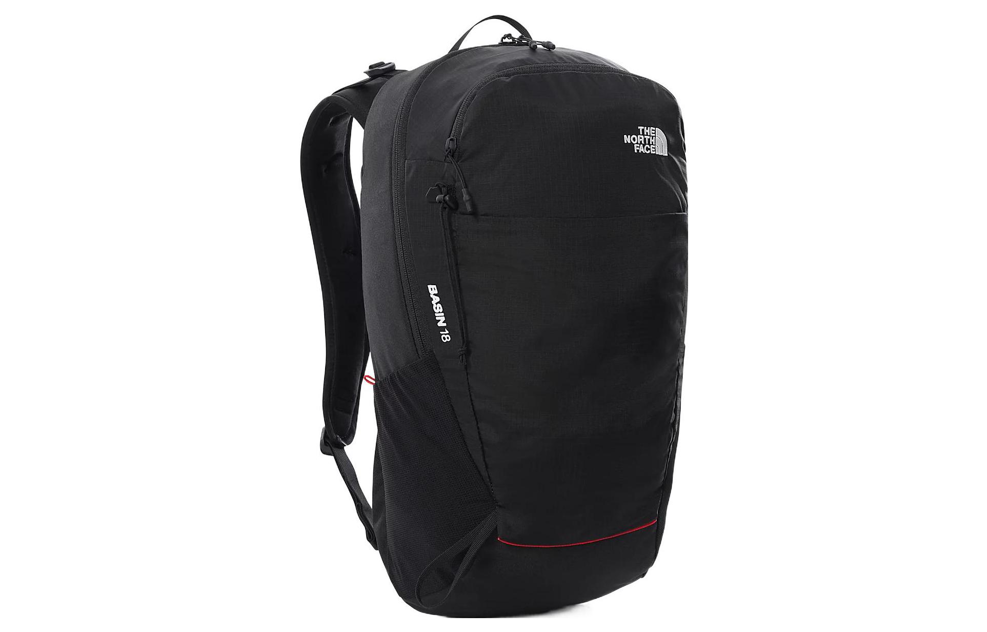 

THE NORTH FACE Рюкзак 18 л, двухплечевая походная сумка из полиэстера, черная, мужская