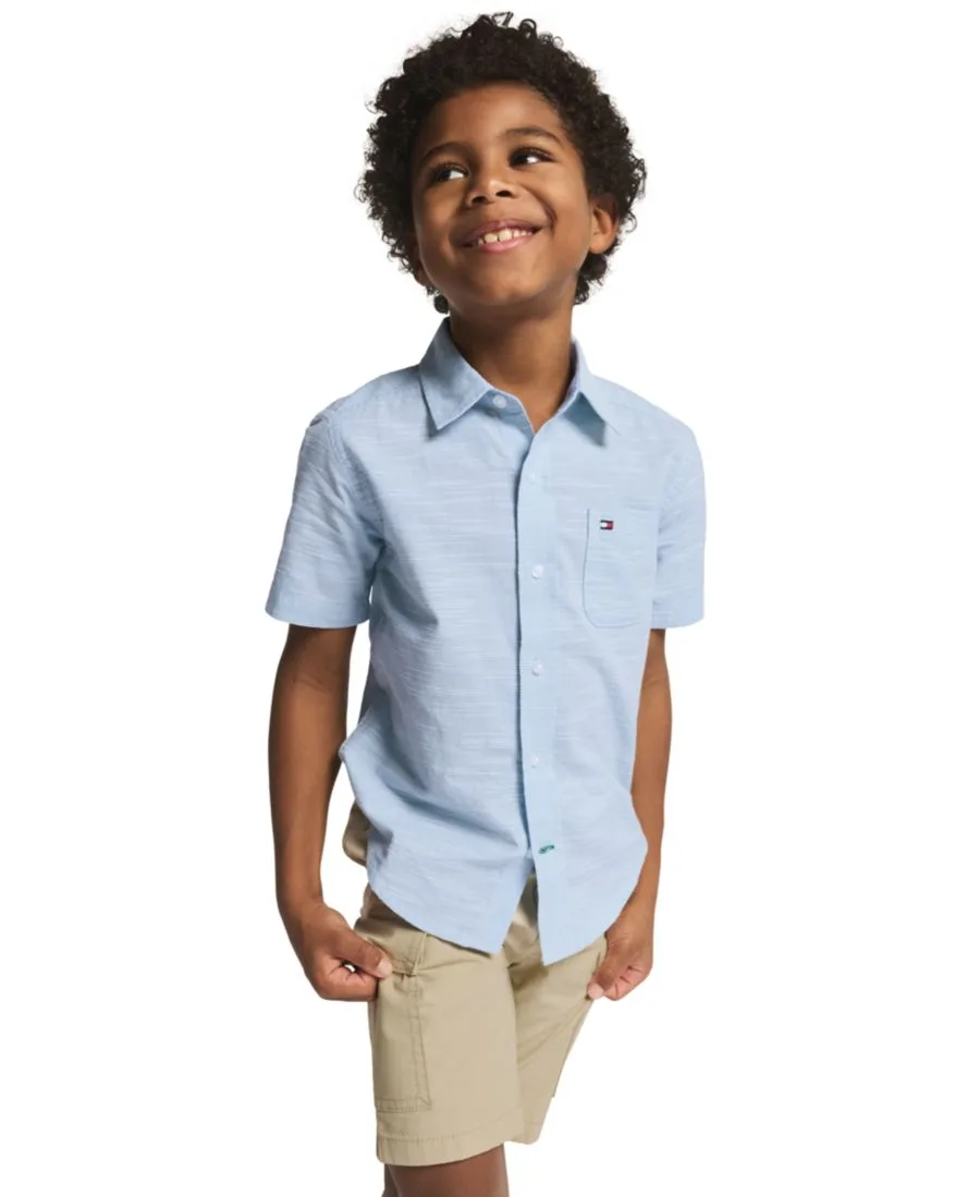 Детские шорты-карго 2T-7 Tommy Hilfiger, бежевый