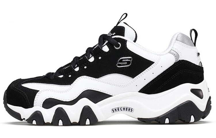 

Кроссовки Skechers D'lites Female Lifestyle 99999069-BKW, белый/черный