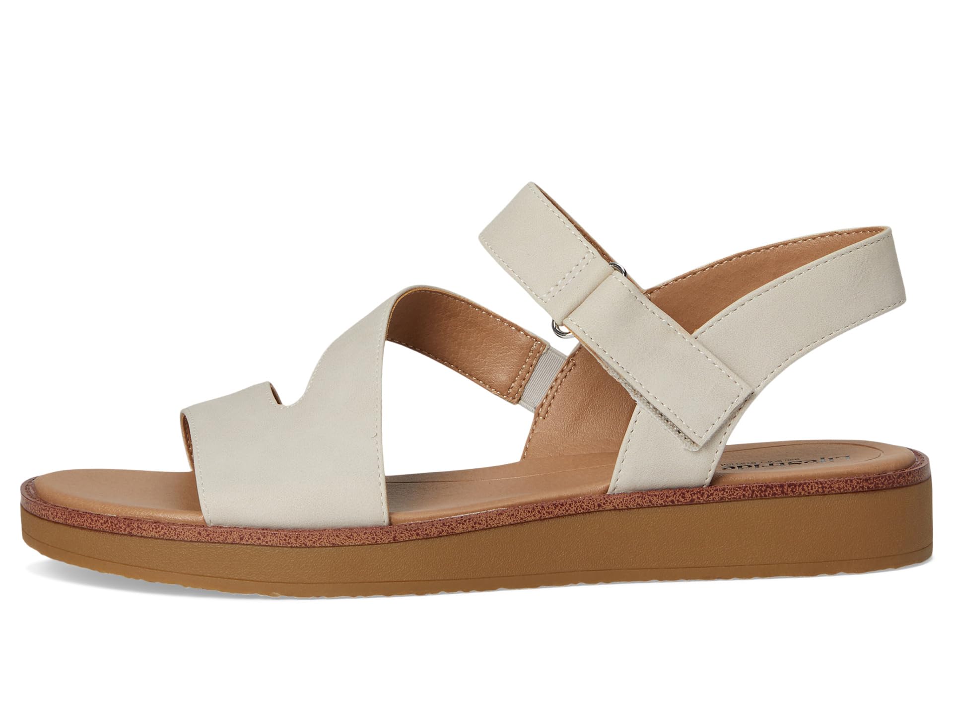 Сандалии LifeStride Waverly Sandals, цвет Stone Beige Faux Leather — фото 4