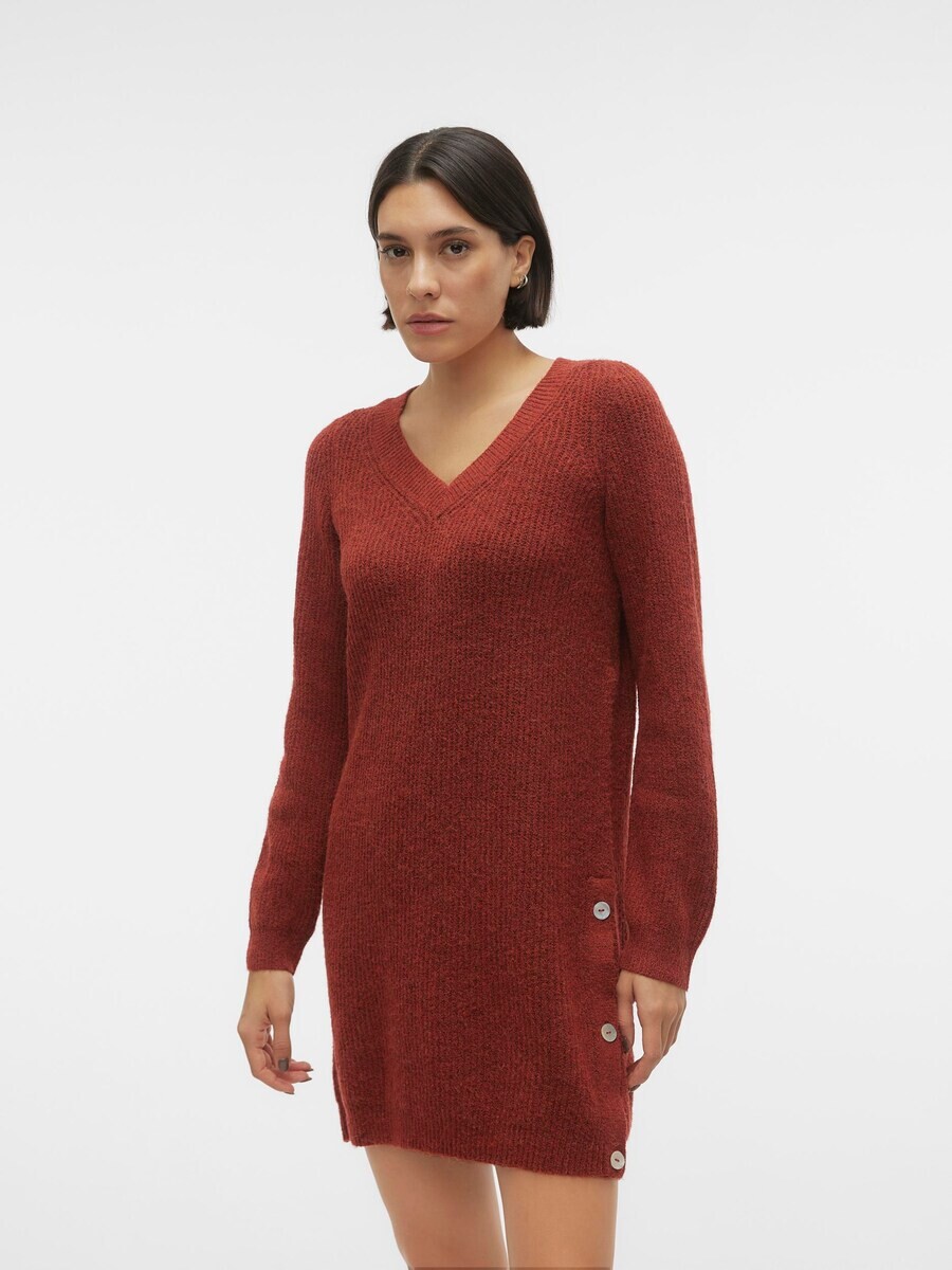 

Вязаное платье Vero Moda TINI, красный