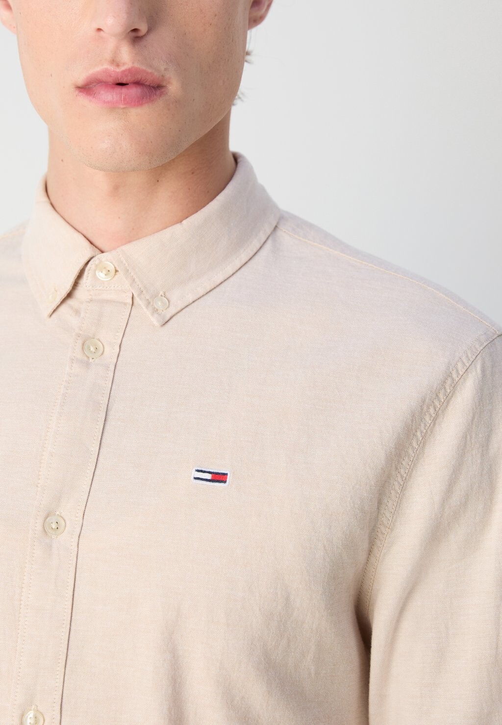 

Рубашка SLIM SHIRT Tommy Hilfiger, песочный