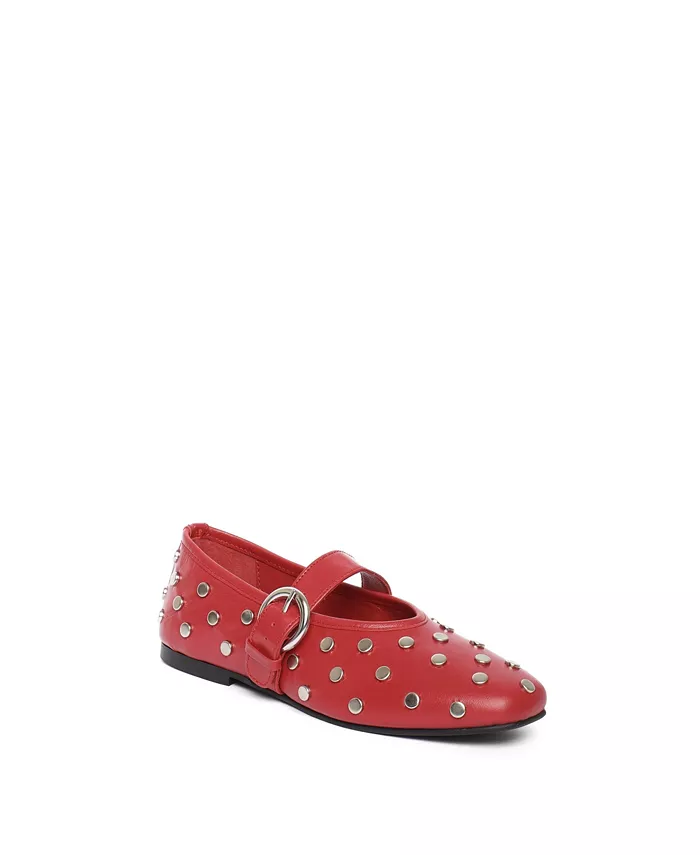 Авеиро балетки Mary-Jane Maguire Shoes, красный