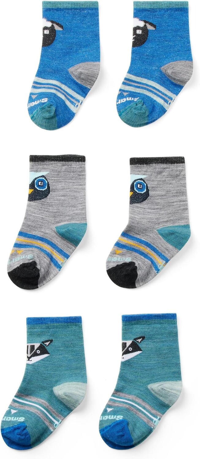 

Носки Smartwool Kids Trio Socks, цвет Laguna Blue