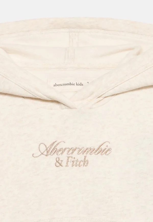 Худи с логотипом essential Abercrombie & Fitch, Oatmeal Heather — фото 4