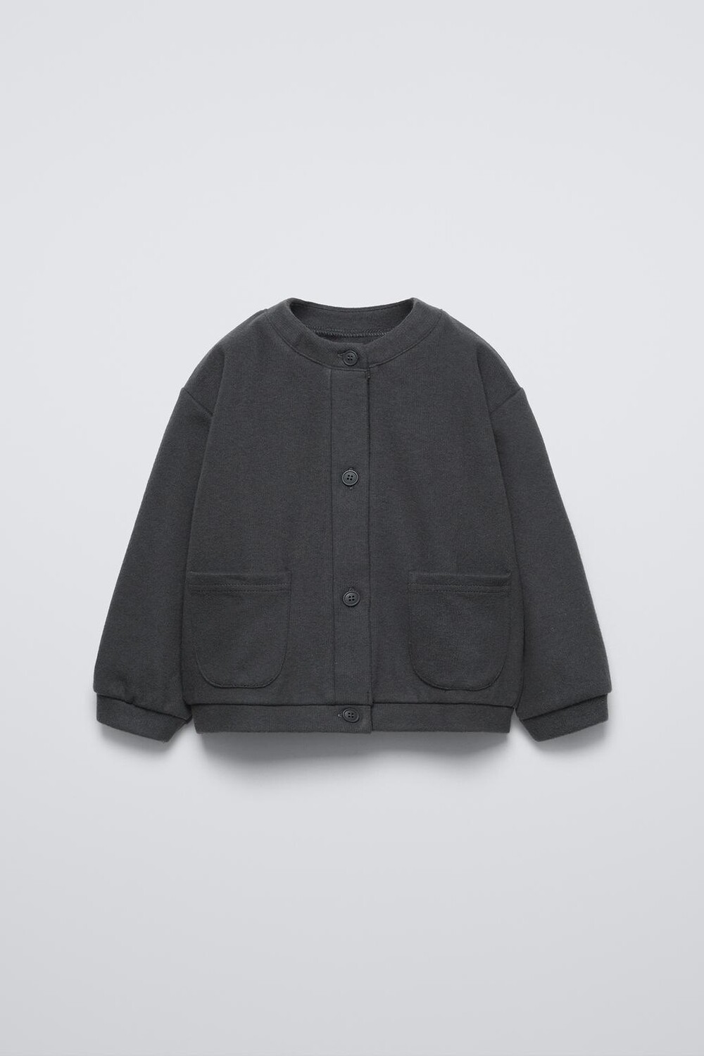 

Мягкий кардиган на каждом стилье ZARA, антрацитово-серый