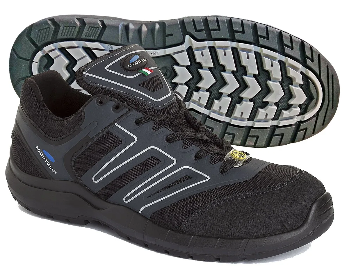 Защитные ботинки - S3 Safety Shoes Indianapolis Race Collection Low ESD, цвет: черный Aboutblu