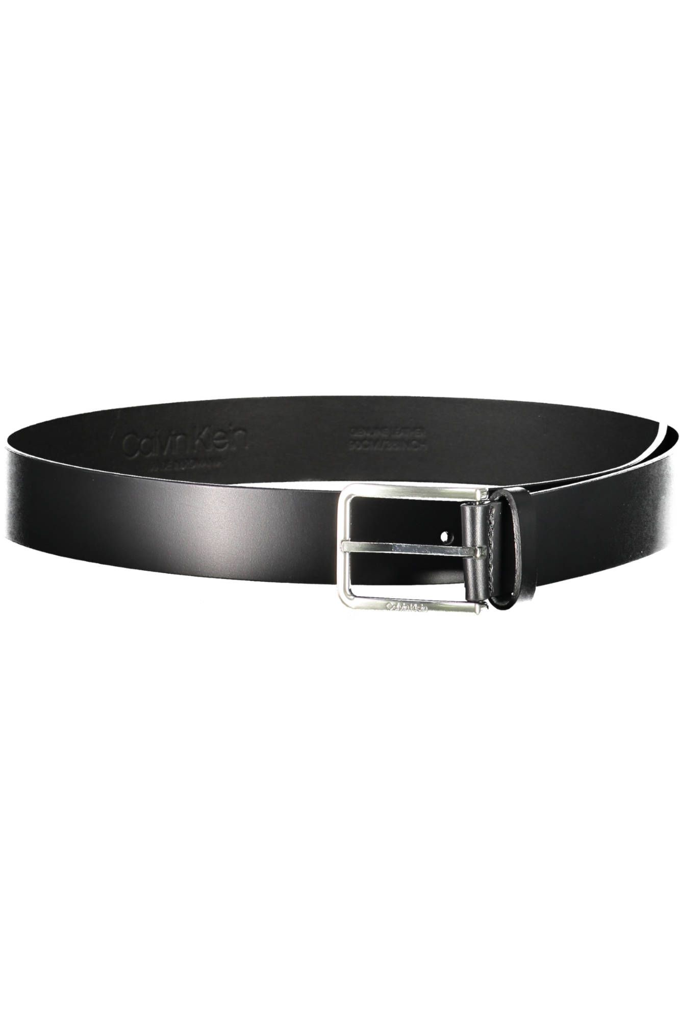 

Черный кожаный мужской ремень Calvin Klein