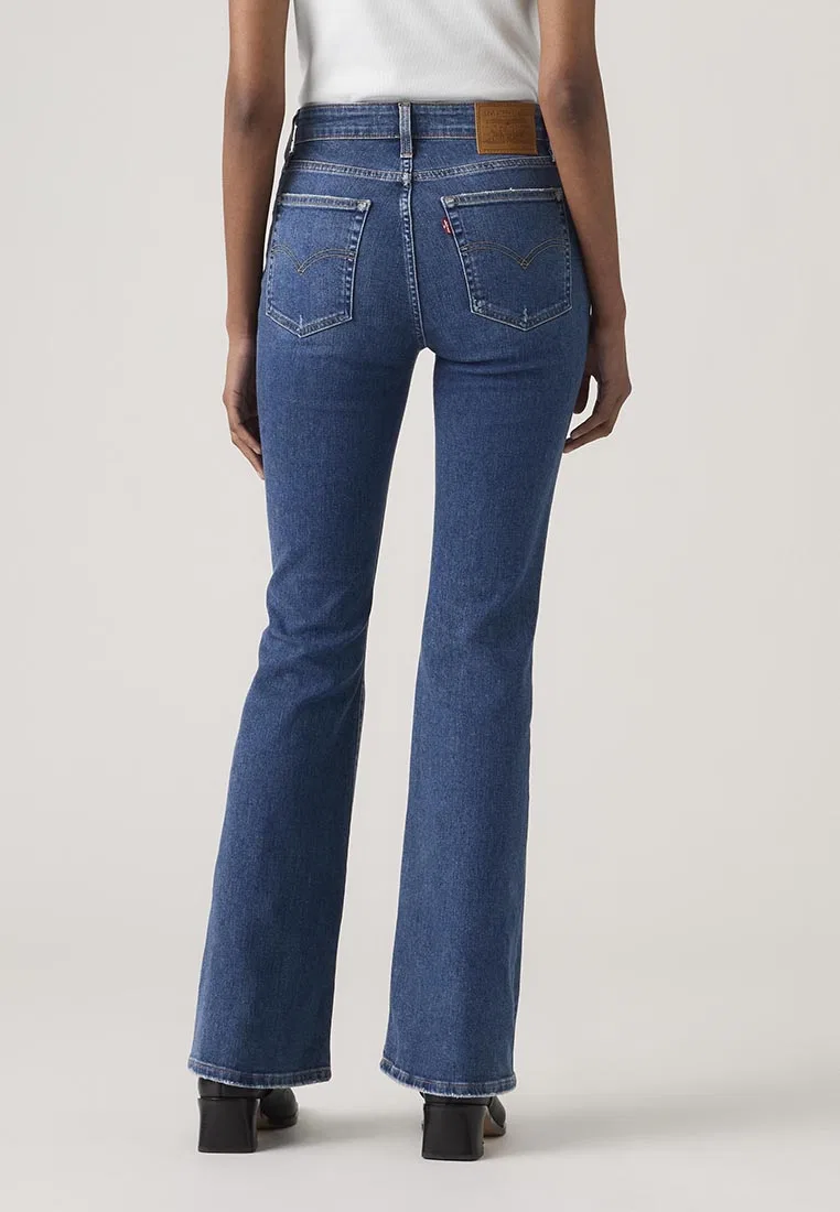 Джинсы женские, высокая посадка, клеш, модель 726, Levi's, мультиколор — фото 2