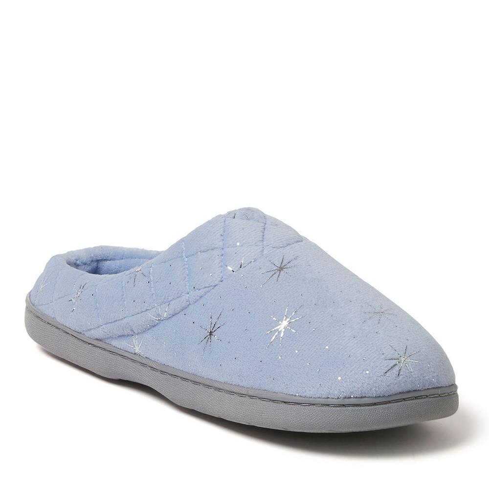 

Велюровые женские тапочки Dearfoams Darcy, цвет Eventide
