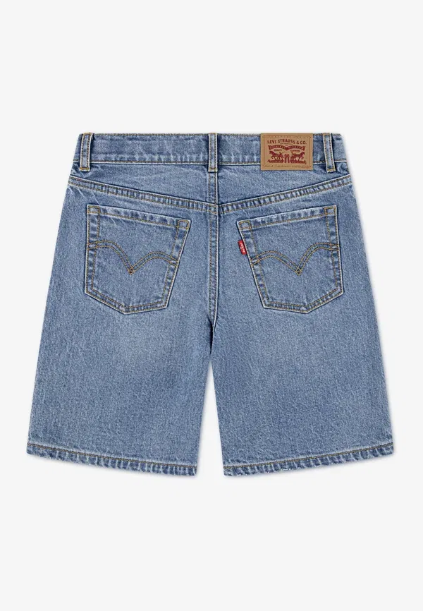 Джинсовые шорты Levi's 94 baggy denim shorts, светло-голубой — фото 2
