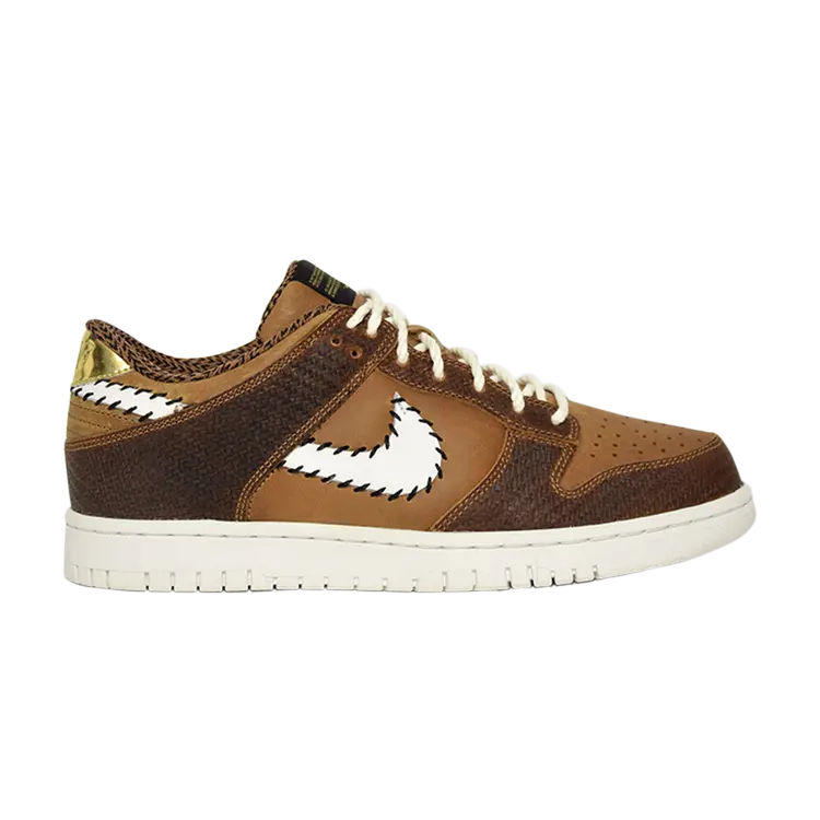 

Кроссовки Nike Dunk Low PRM QS Paris 'Ale Brown', коричневый