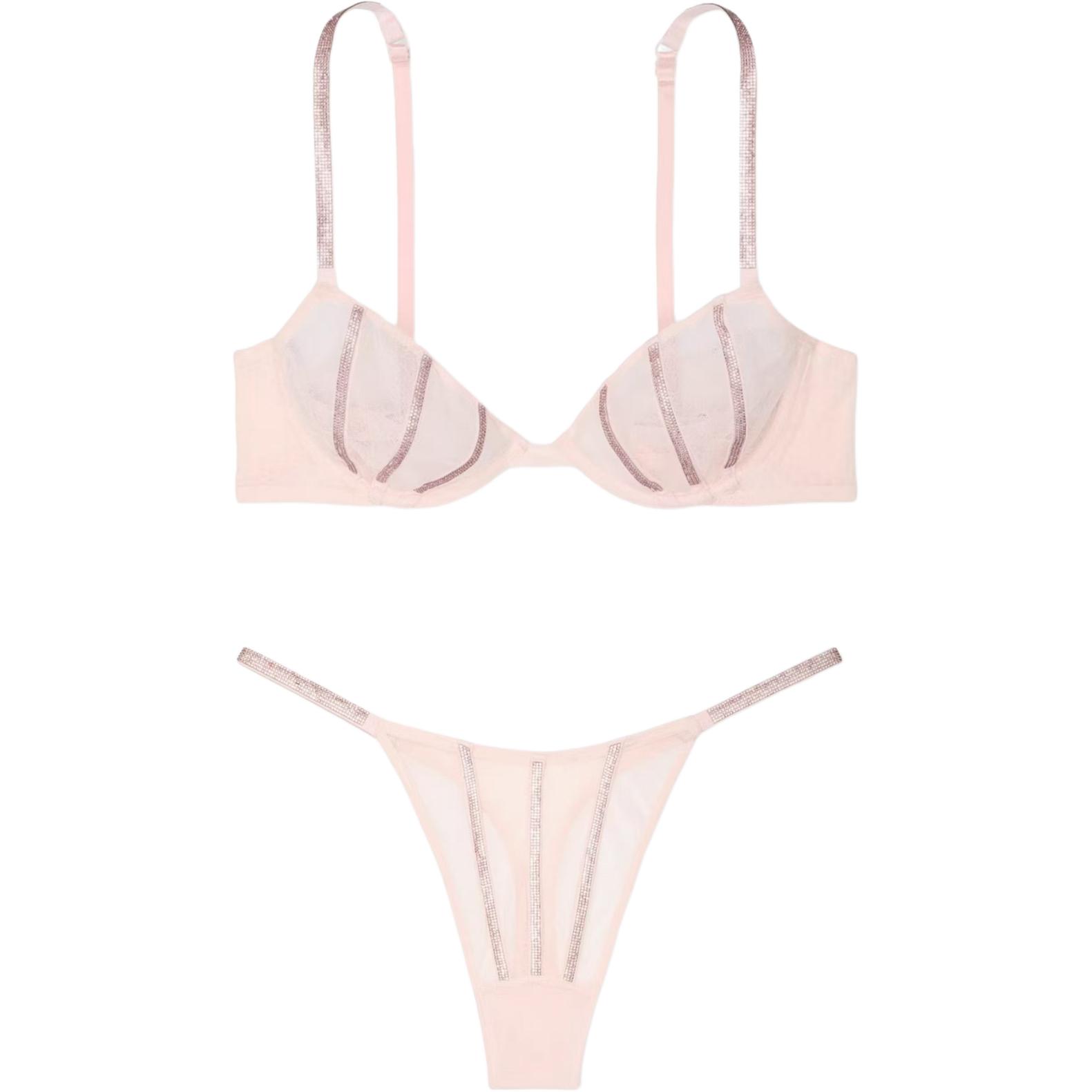 

Victoria's Secret Женский комплект белья светло-розовый