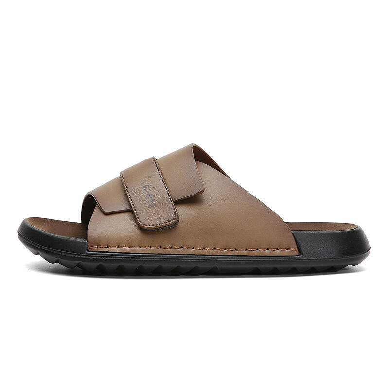 

Шлепанцы мужские коричневые Jeep