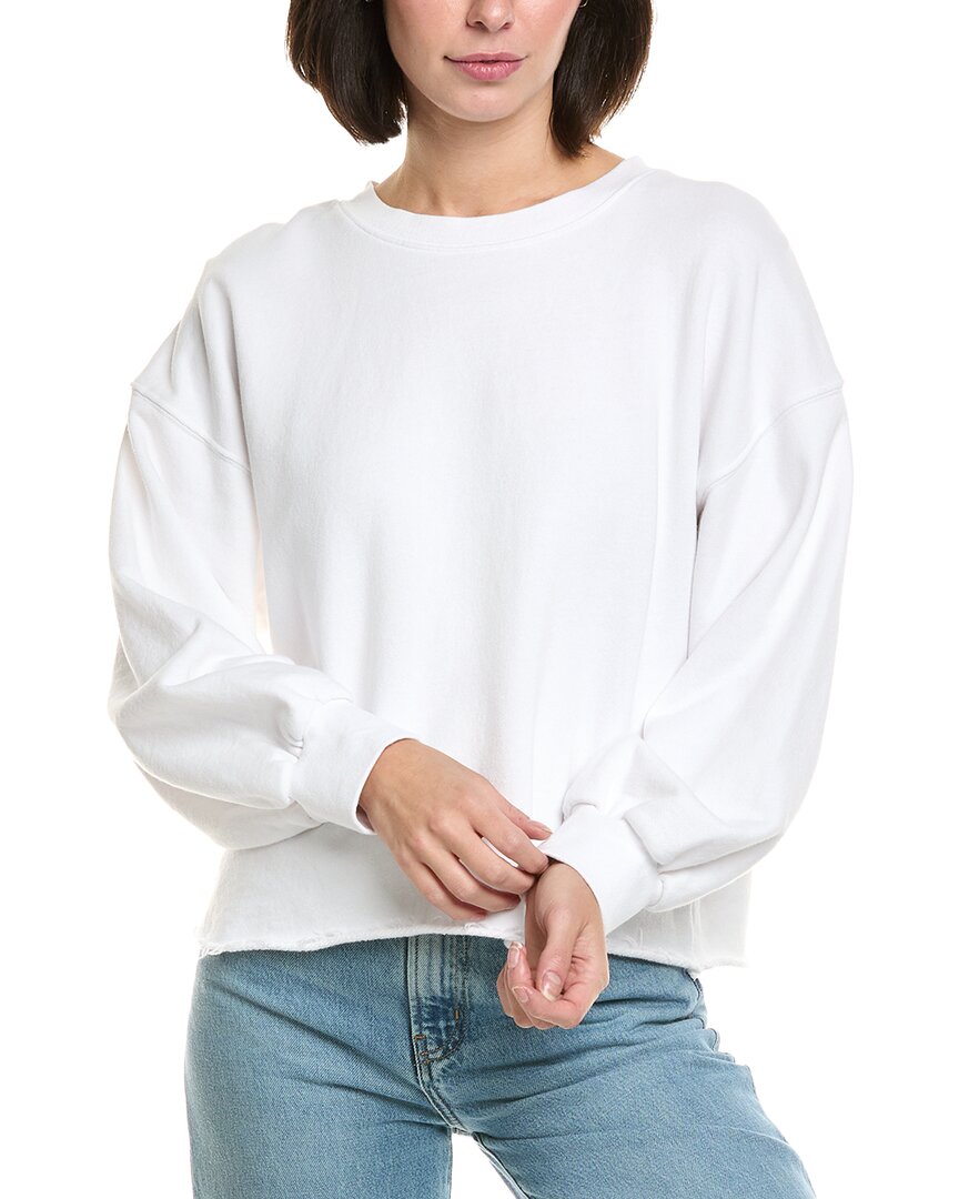 

Флисовый пуловер с рукавами-фонариками perfectwhitetee Perfectwhitetee, белый