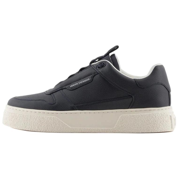 

Кроссовки AE Low Top Skateboard Shoes мужские синие ARMANI EXCHANGE