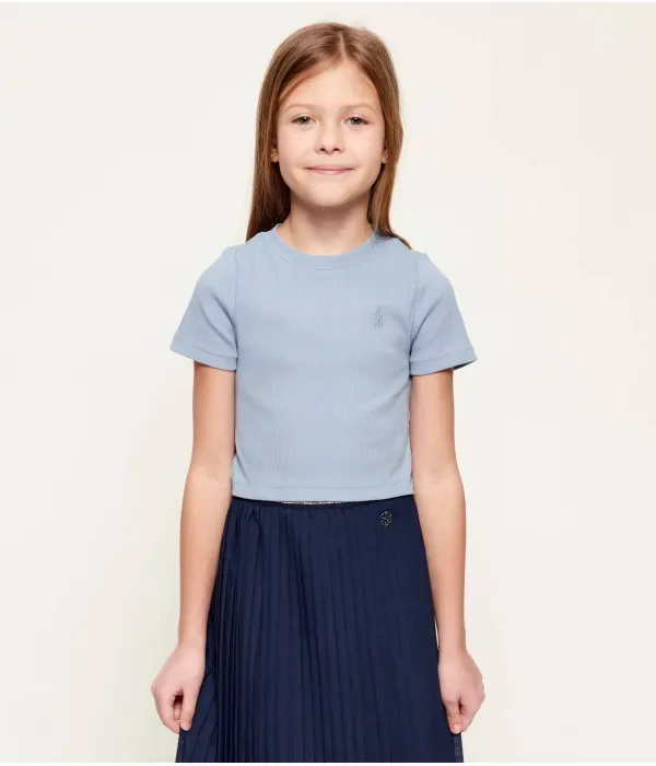 Футболка slim fit Polo Ralph Lauren, синий