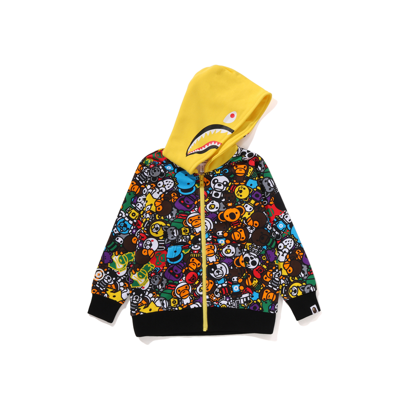 

Толстовка FW25 для детей 3-7 лет A BATHING APE, мультиколор