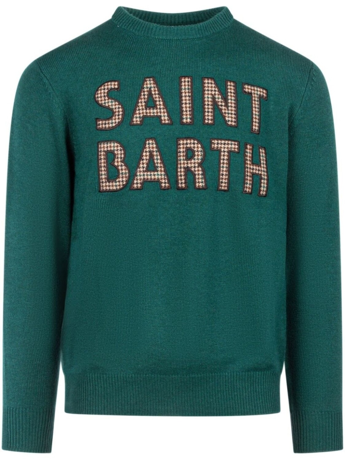

Свитер с мотивом Saint Barth MC2 Saint Barth, зеленый