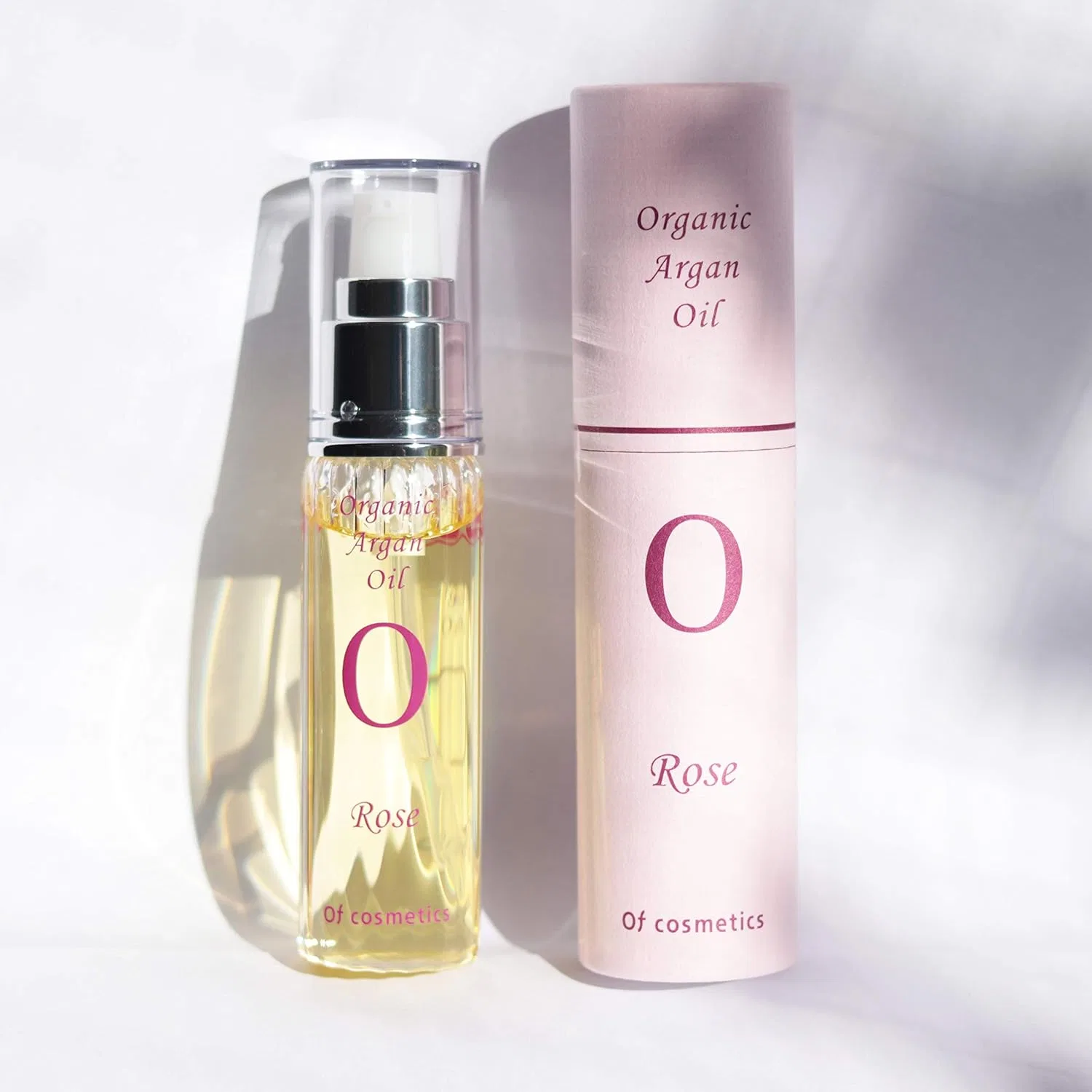 Масло для лица органическое аргановое Ofcosmetics 40 мл, аромат розы — фото 3