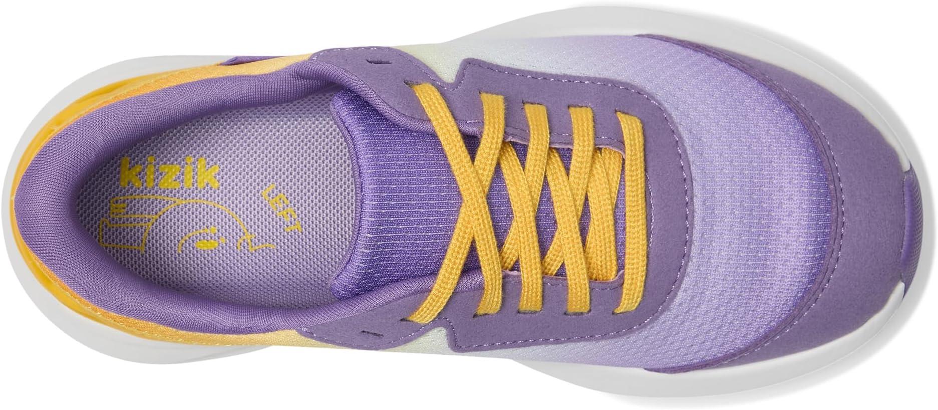 Кроссовки KIZIK Kids Women's Athens 2 Hands-free, Wren Spectra Yellow — фото 2