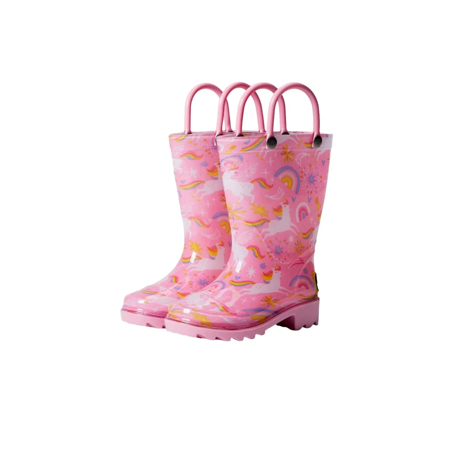 Детские резиновые сапоги Western Chief Sparkle Unicorn из ПВХ, розовые, 24126216P