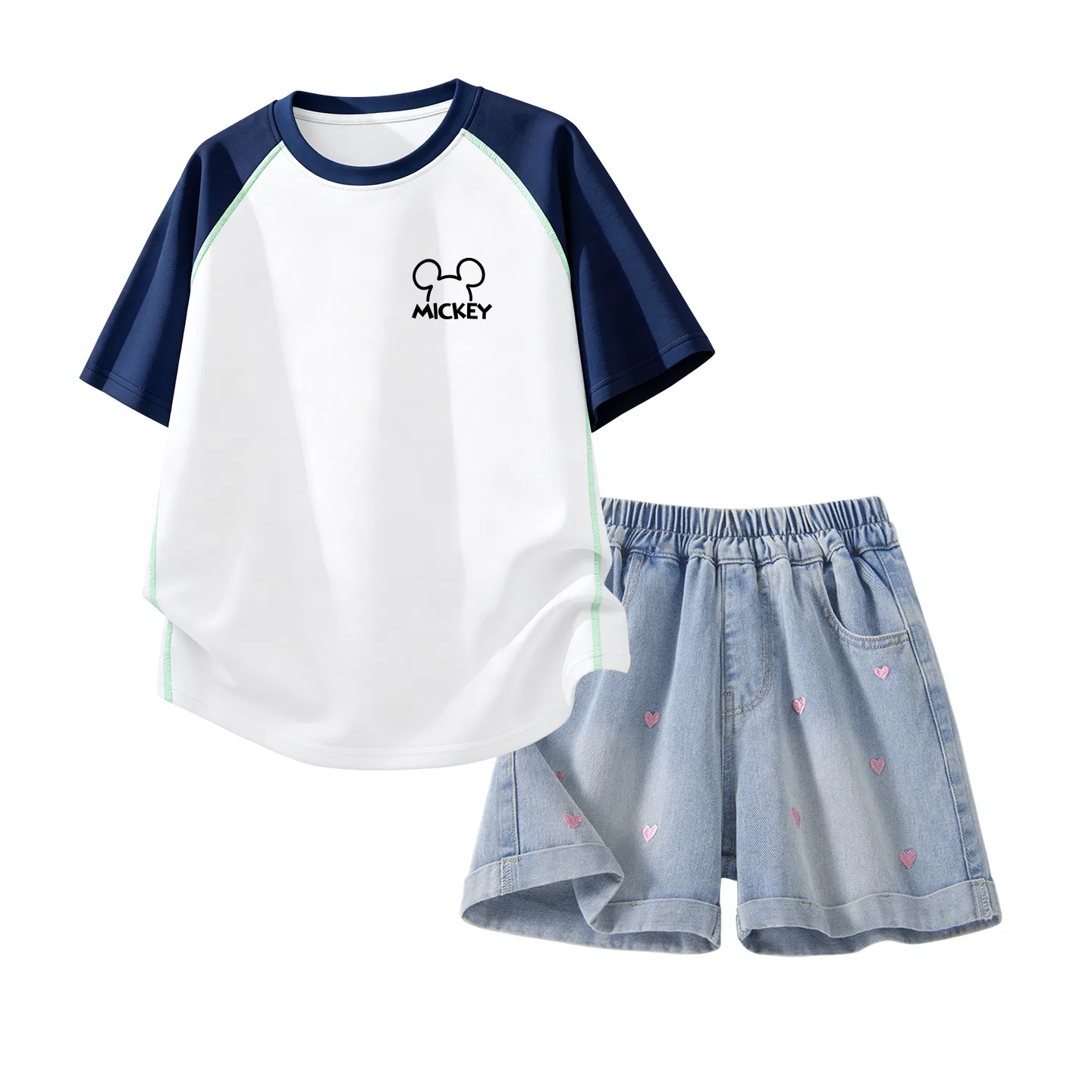 Детский спортивный костюм Disney Casual Sportswear 2 Pack, бело-синий