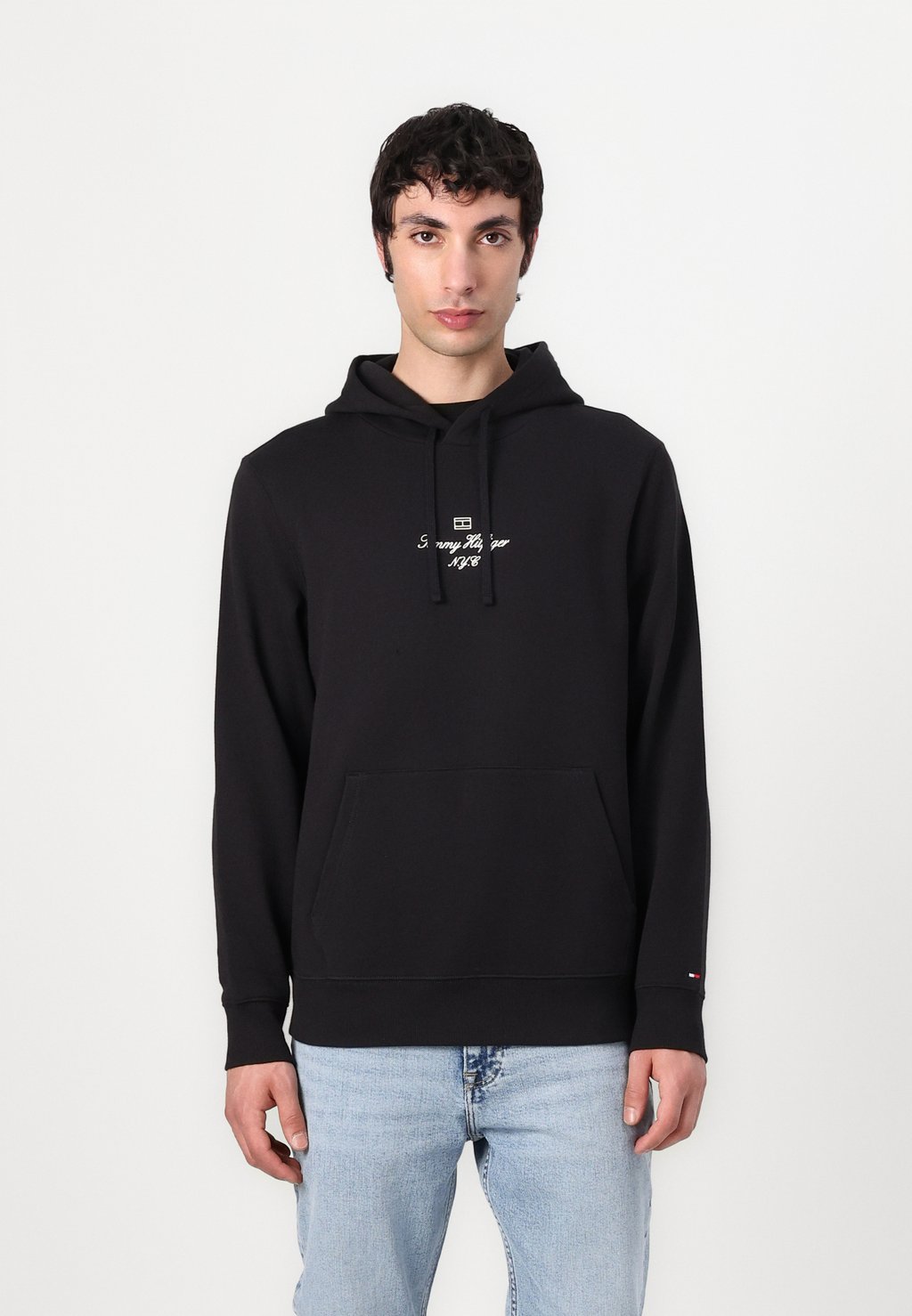 

Толстовка с капюшоном OUTLINE FLAG SCRIPT HOODIE UNISEX - Sweatshirt Tommy Hilfiger, черный