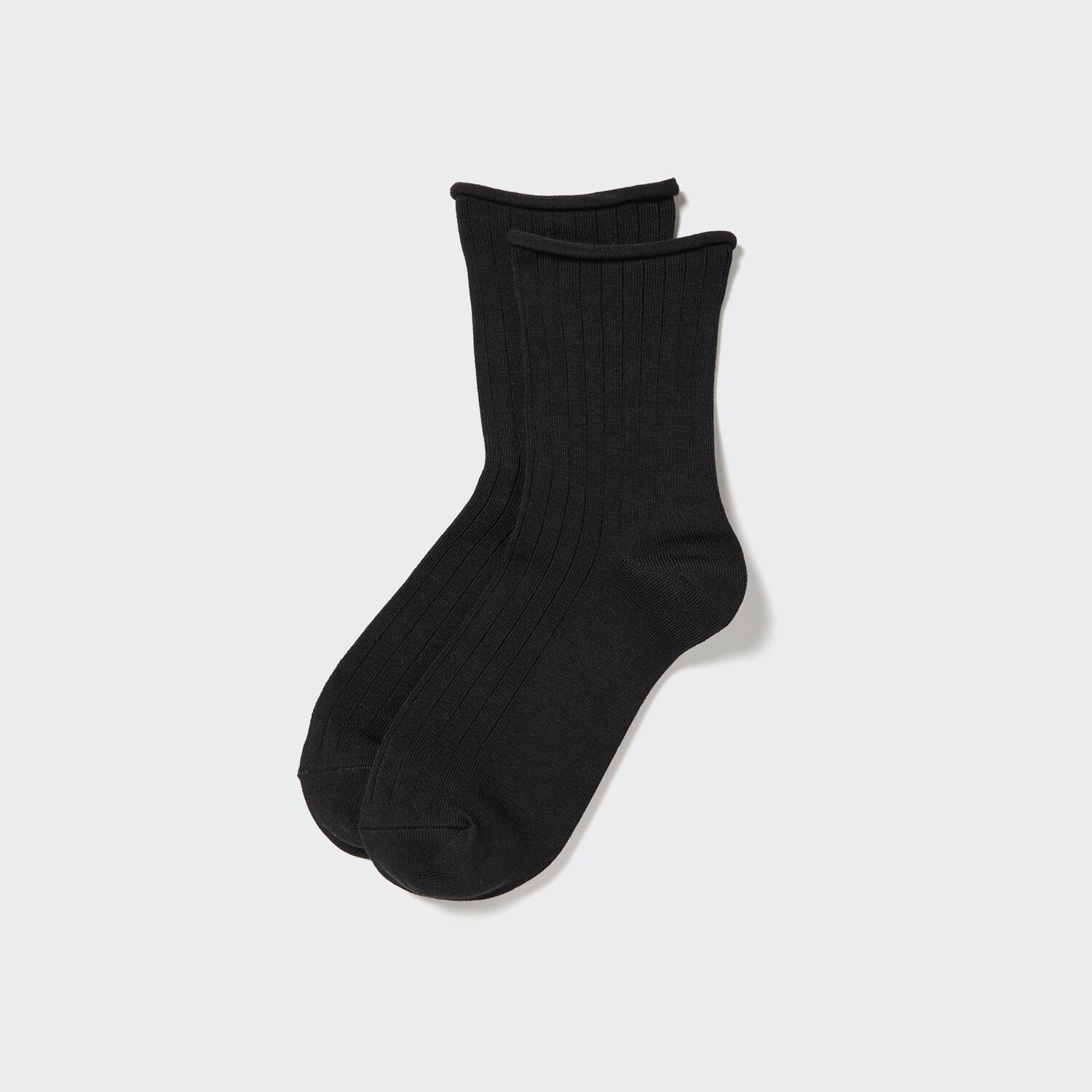 

НОСКИ HEATTECH (Crew Top Roll) UNIQLO, черный