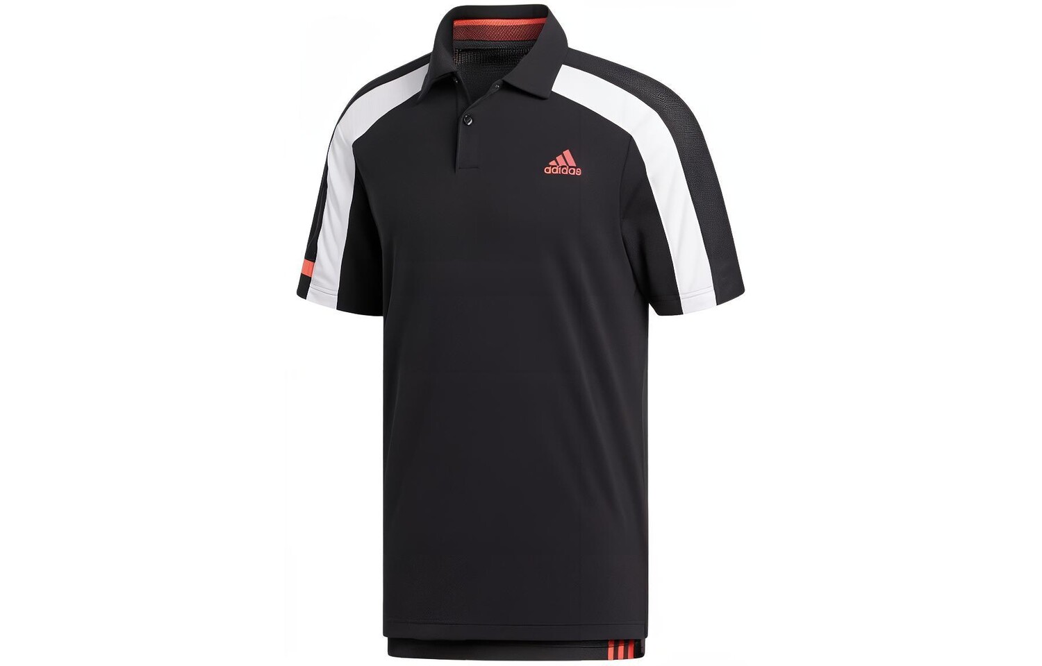

Рубашка поло мужская черная Adidas, черный