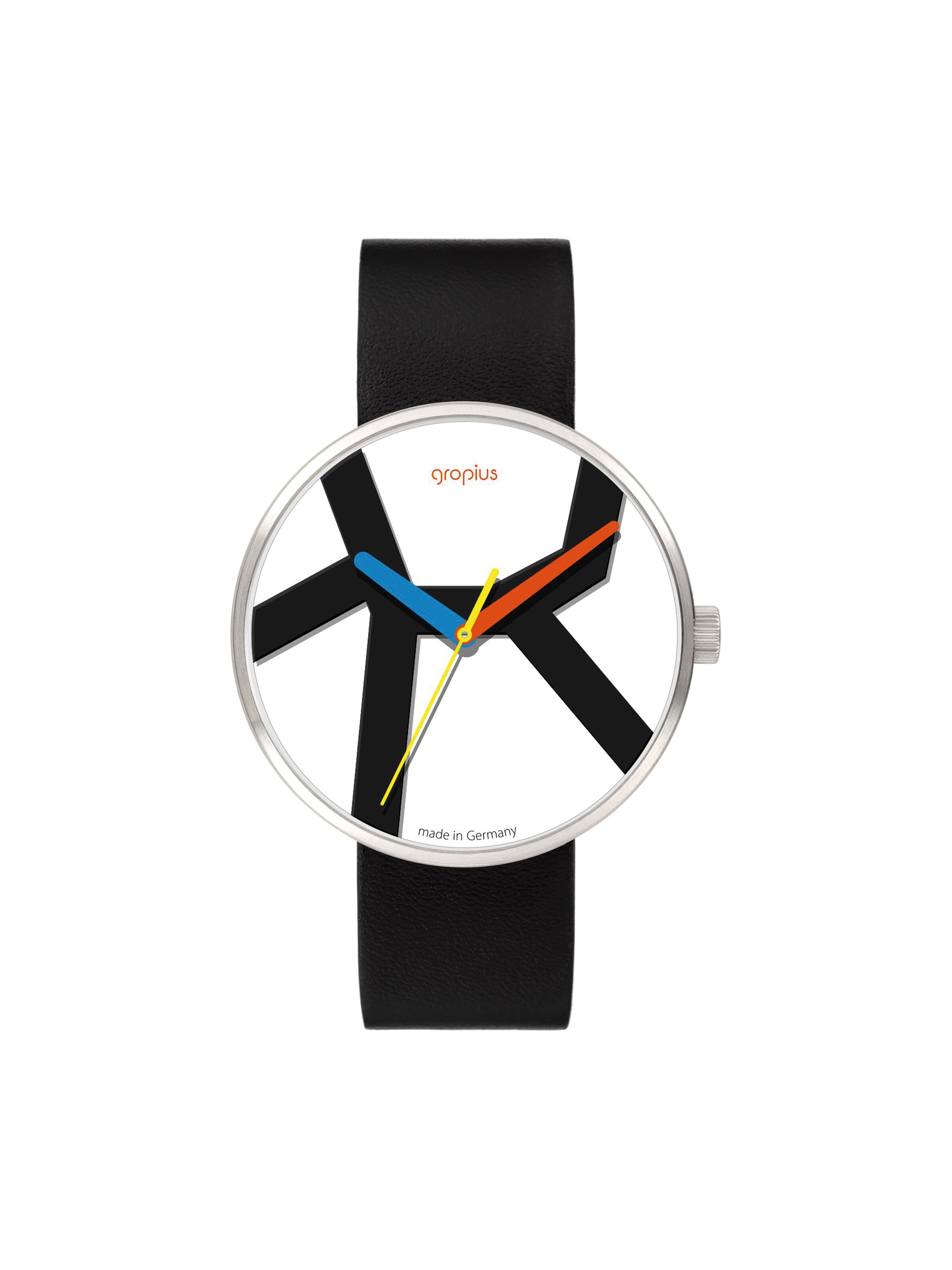 

WALTER GROPIUS Часы Analog 'MOVE' в черном цвете