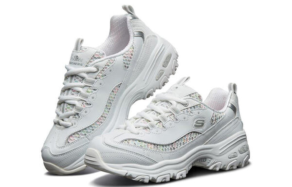 Кроссовки d'lites 1.0 sneaker gs white Skechers, белый — фото 3