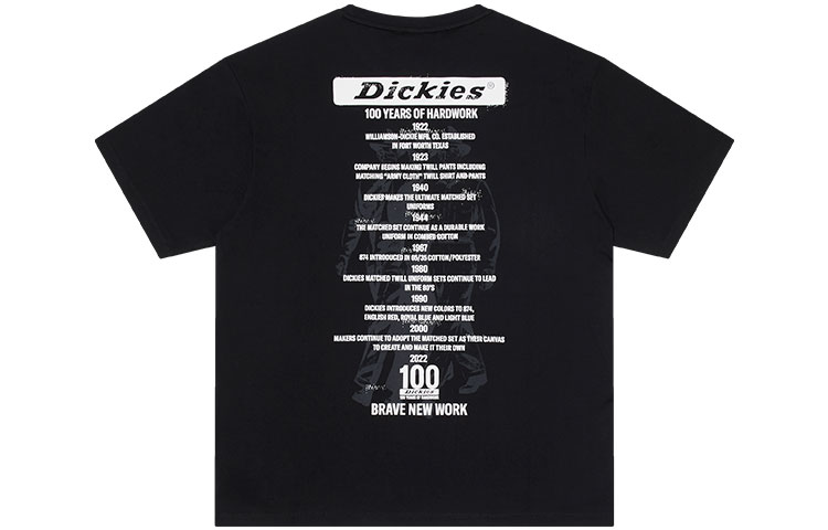 

Футболка унисекс Dickies, Черный