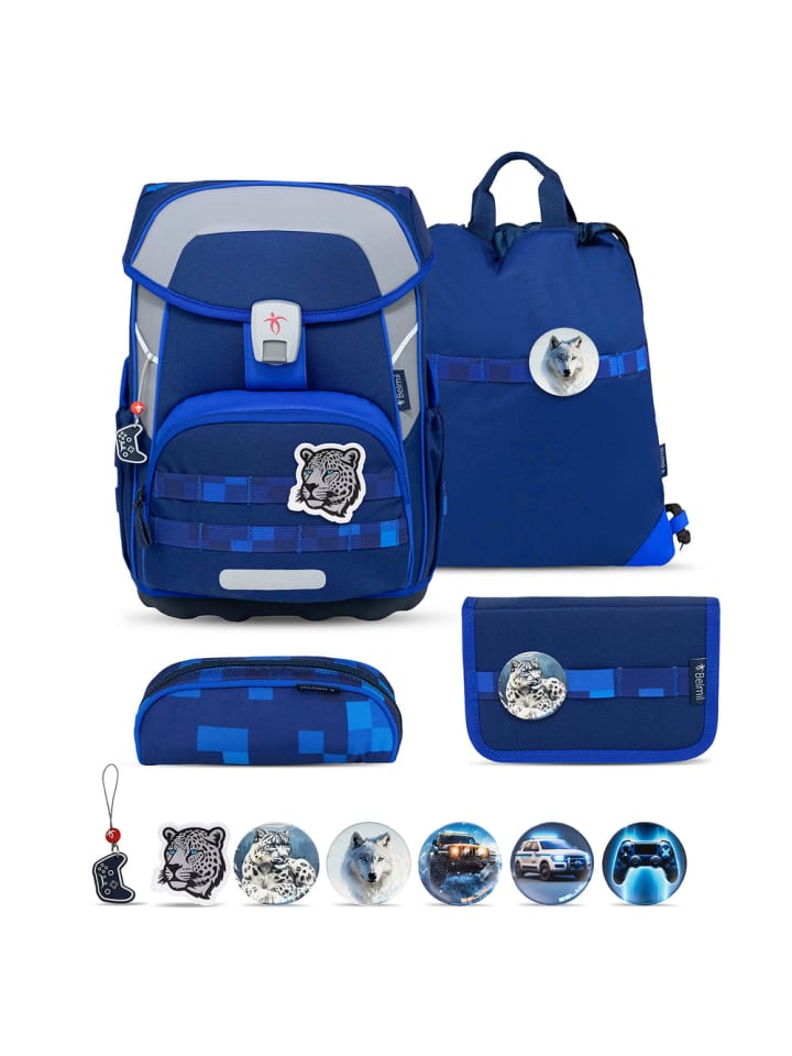 

Премиальный набор школьных рюкзаков Maxi Plus Pixel Storm, 5 предметов Belmil