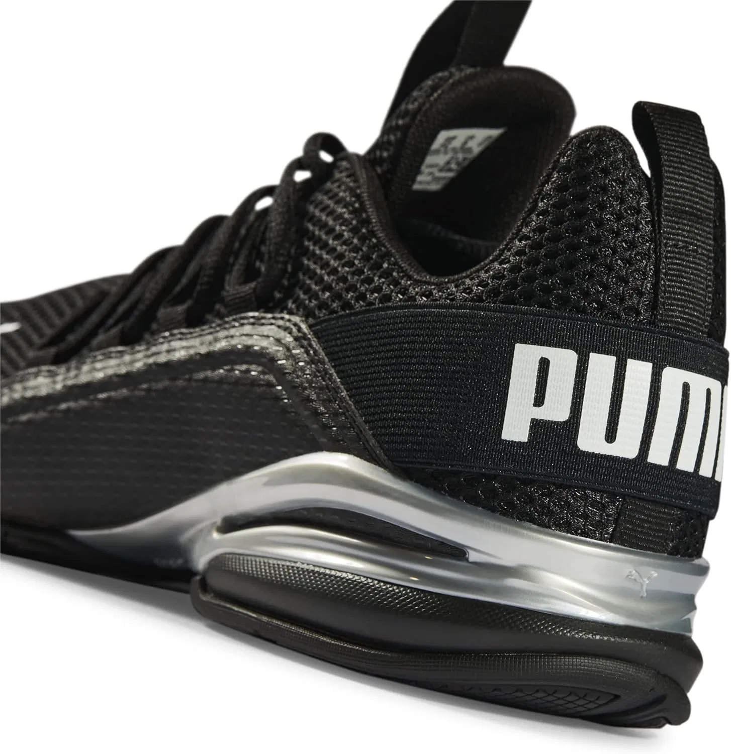 Мужские беговые кроссовки Puma Axelion Rip, Black Puma Black Puma Black Puma White — фото 3