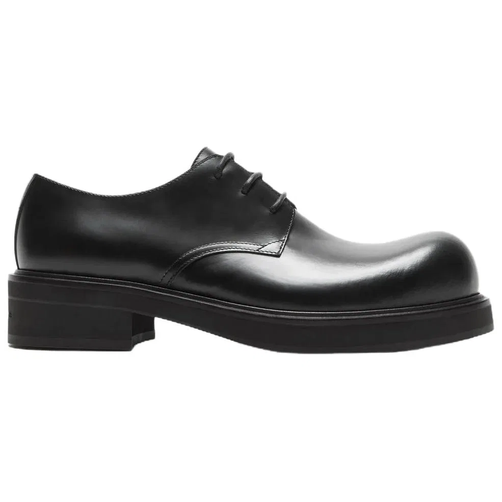 Casual кожаные туфли Acne Studios Black — фото 3